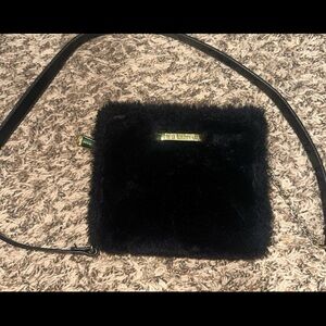 Steve Madden fur purse